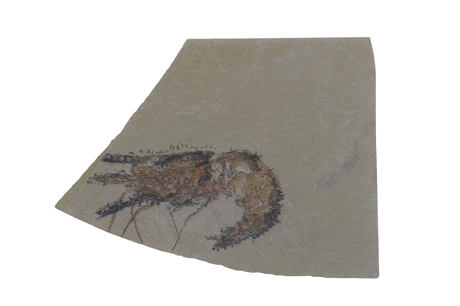 Single Shrimp on Matrix.