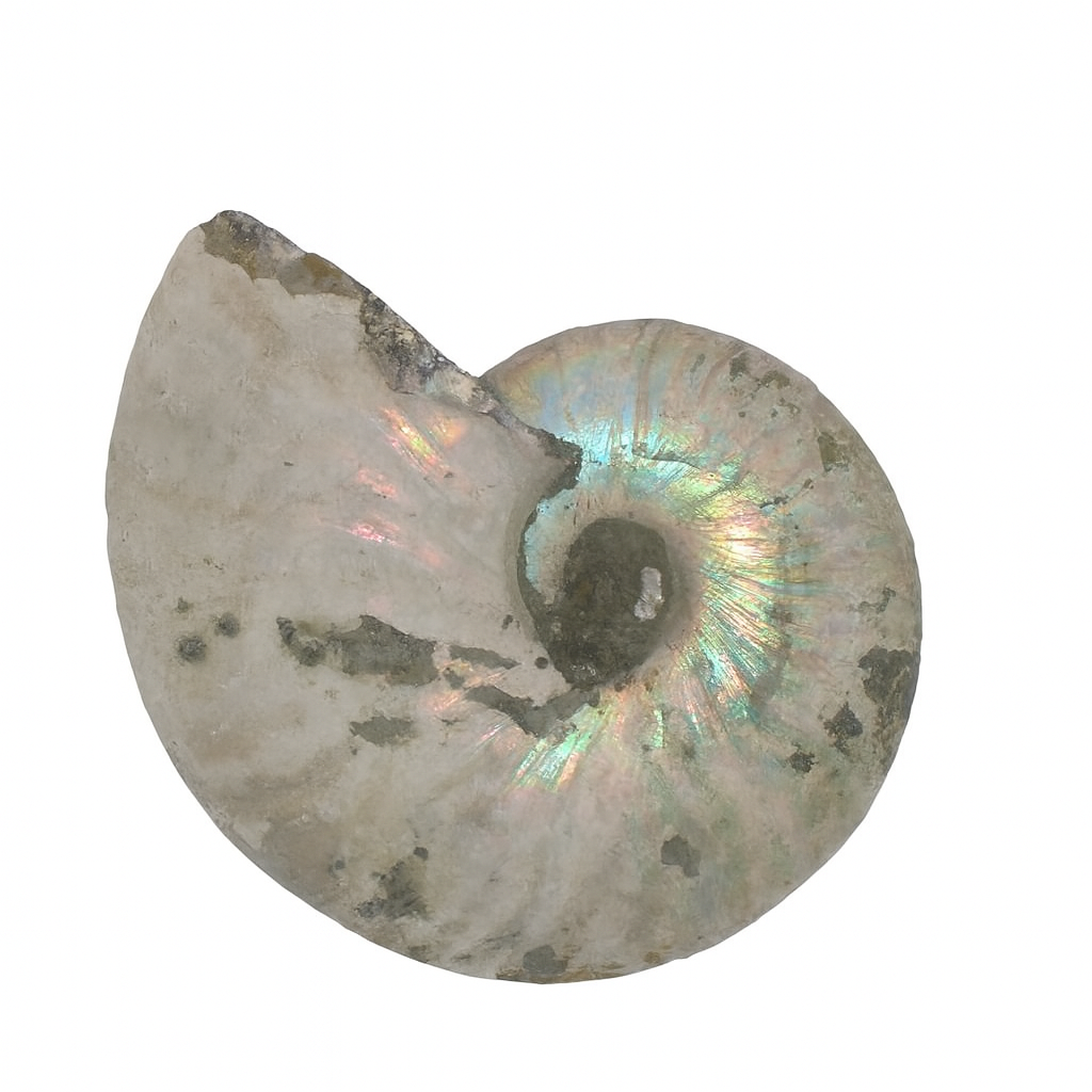 Iridescent Ammonite.