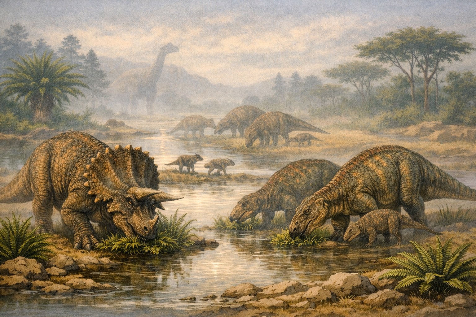 Dinosaur bone