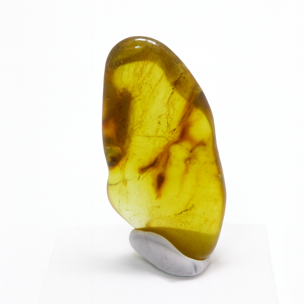 Amber.
