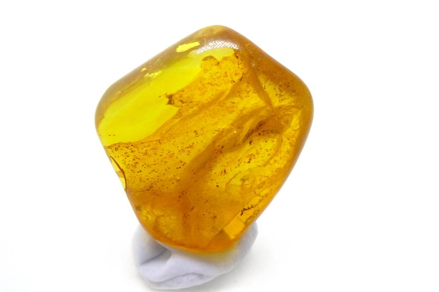 Amber.