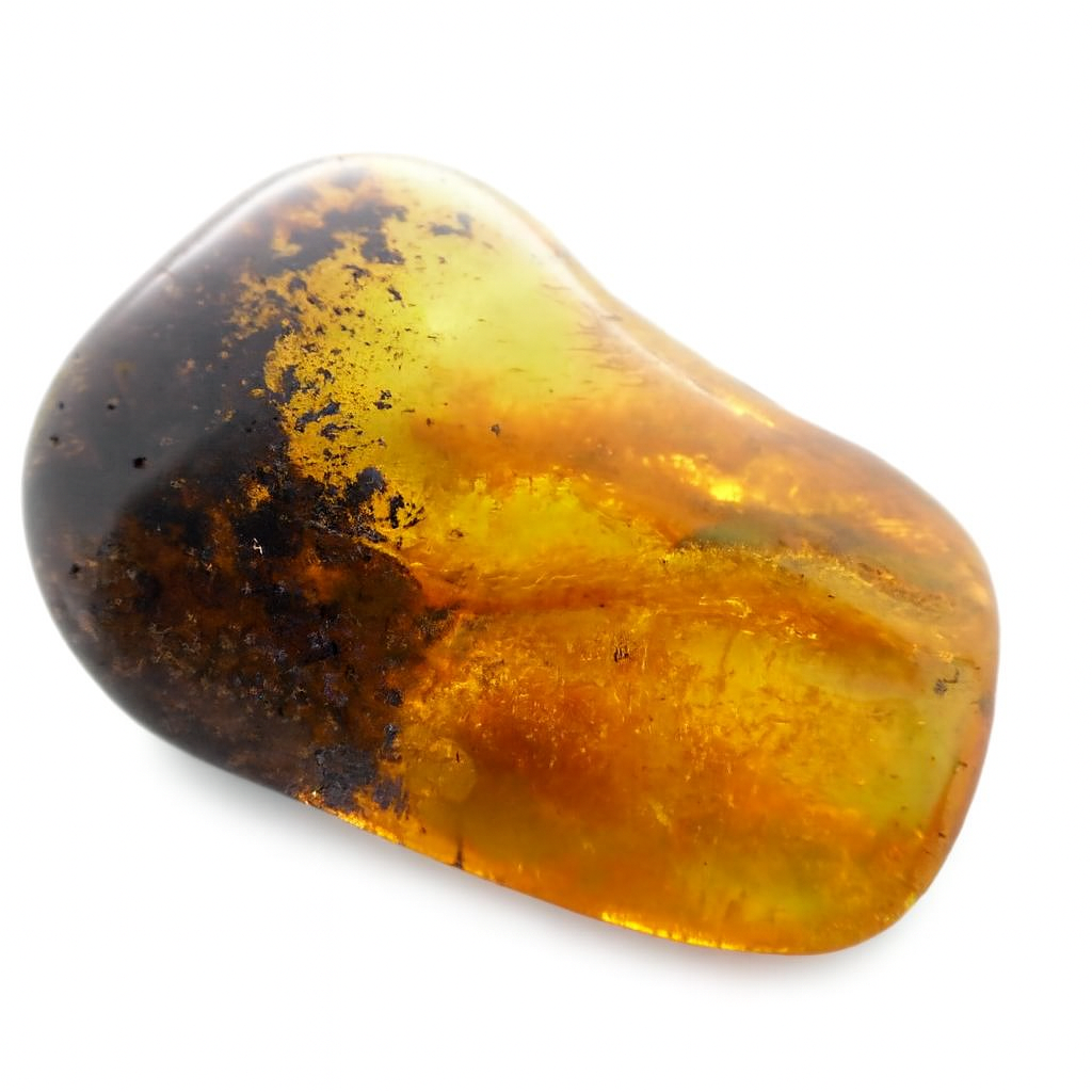 Amber.