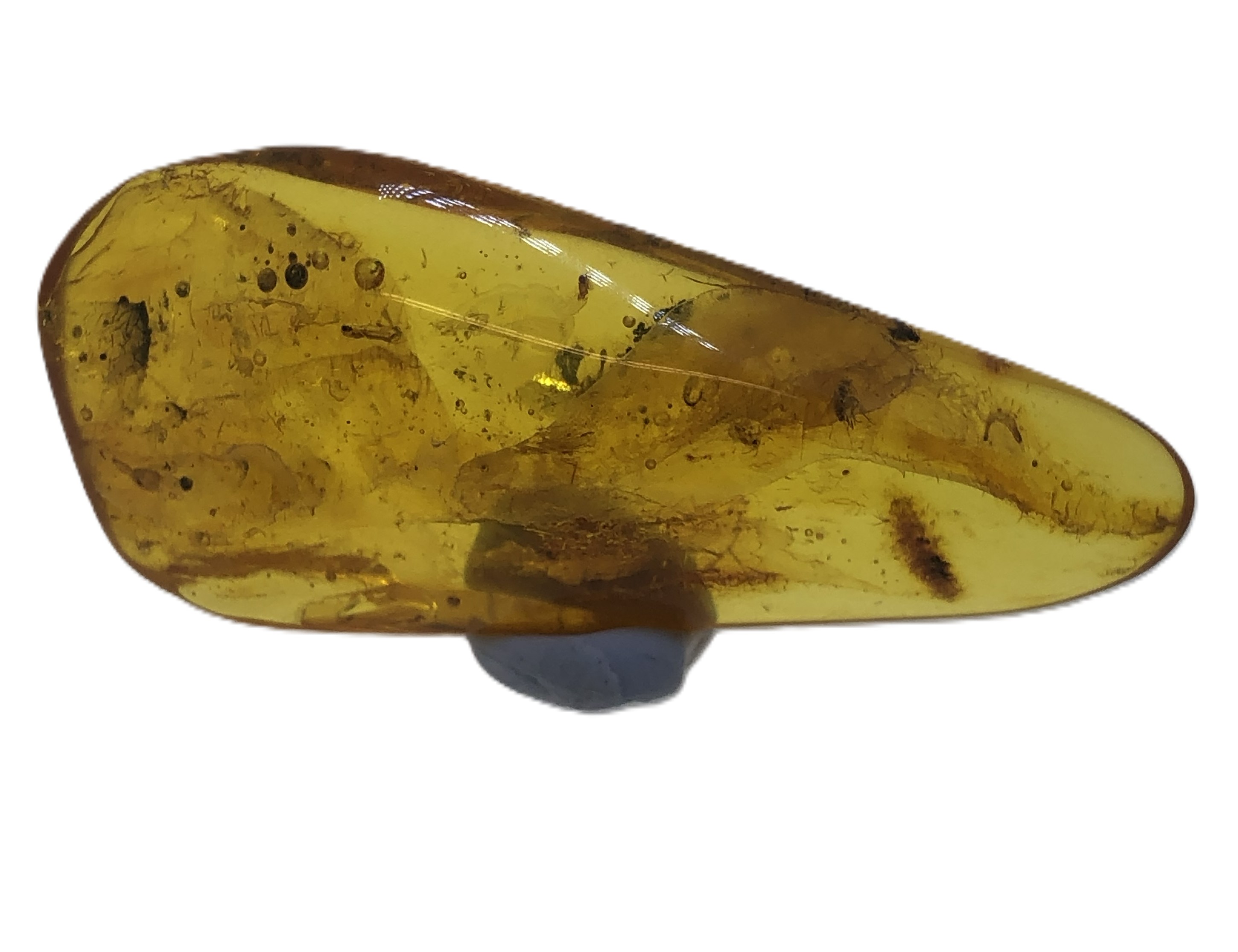 Amber.