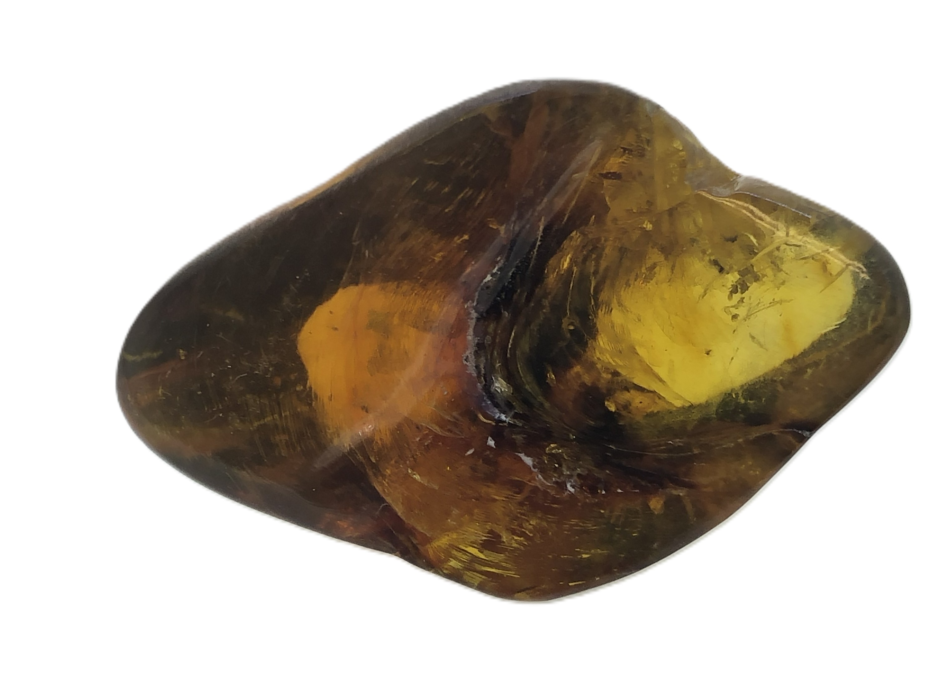 Amber.