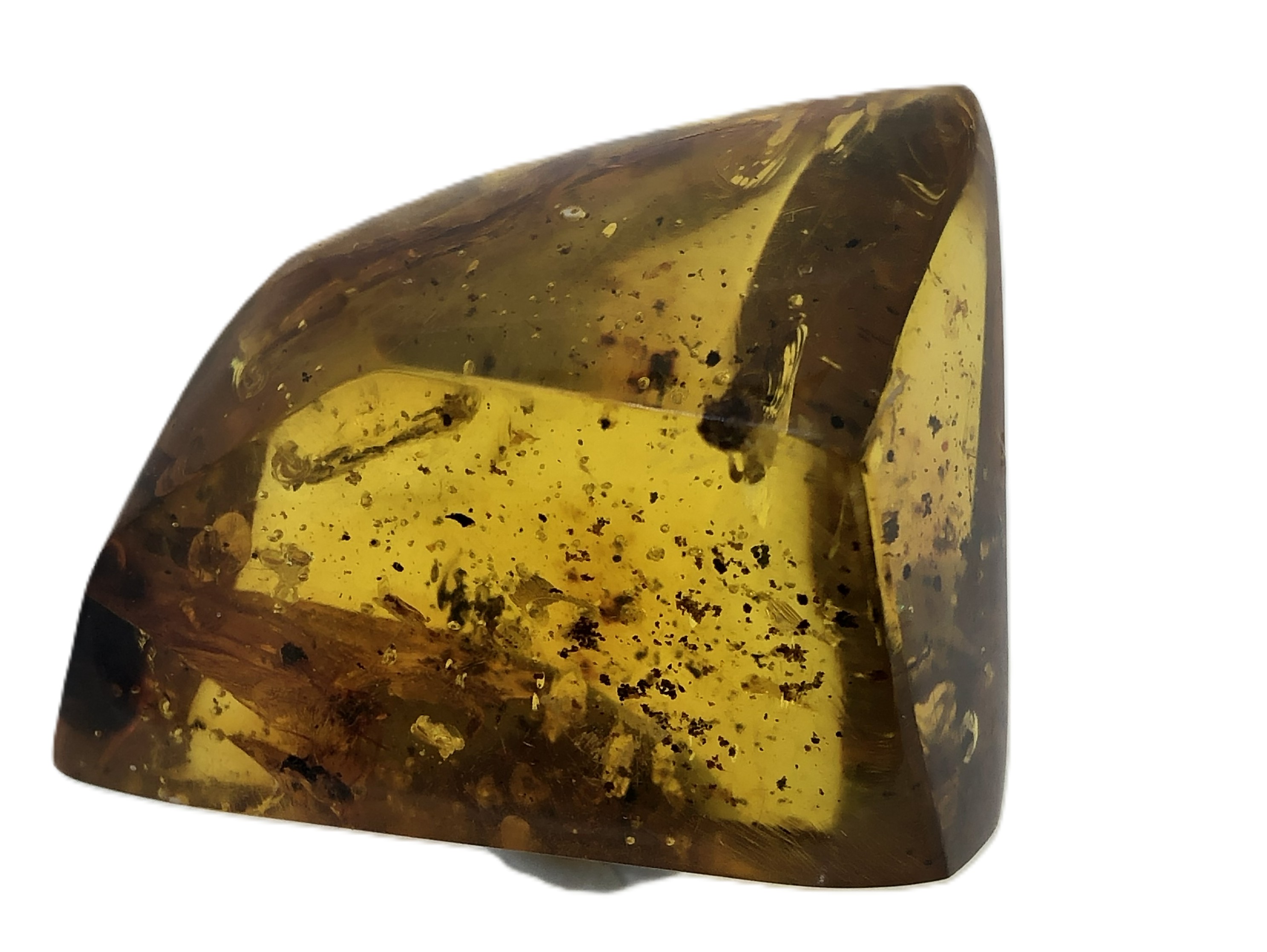Amber.